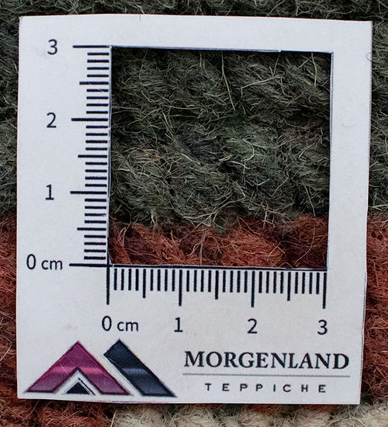 Tapis Népalais - 140 x 70 cm - vert