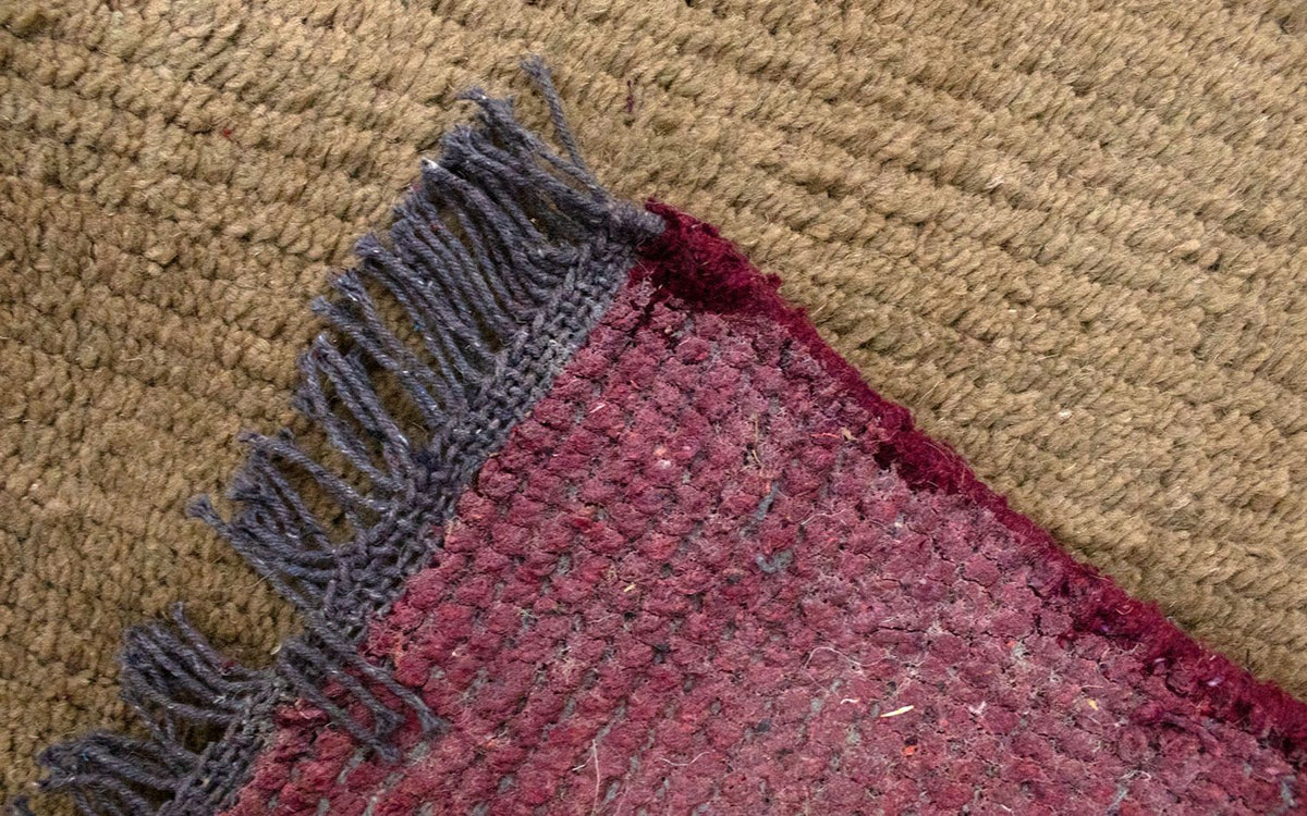 Tapis Népalais - 140 x 70 cm - marron