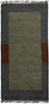 Tapis Népalais - 140 x 70 cm - gris