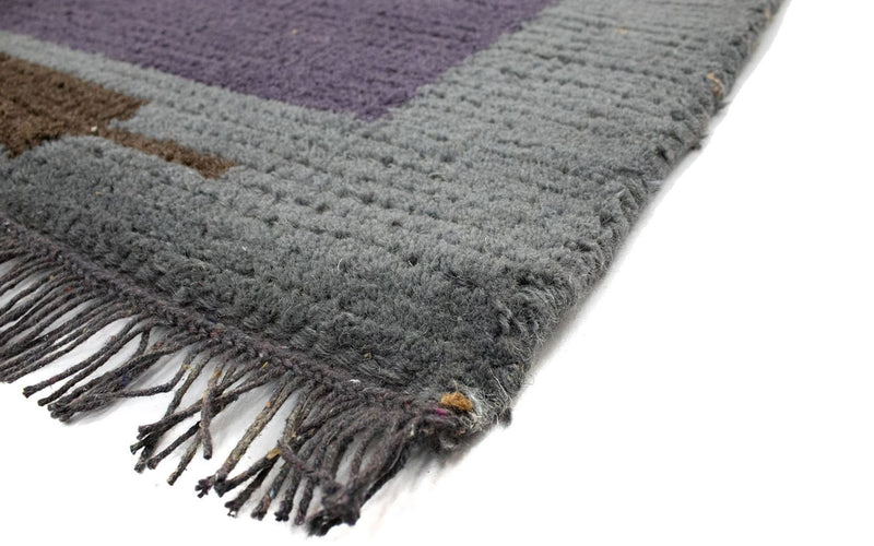 Tapis Népalais - 140 x 70 cm - violet