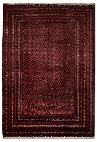 Tapis de Boukhara Tapis 195x299cm - Tapis oriental - rouge