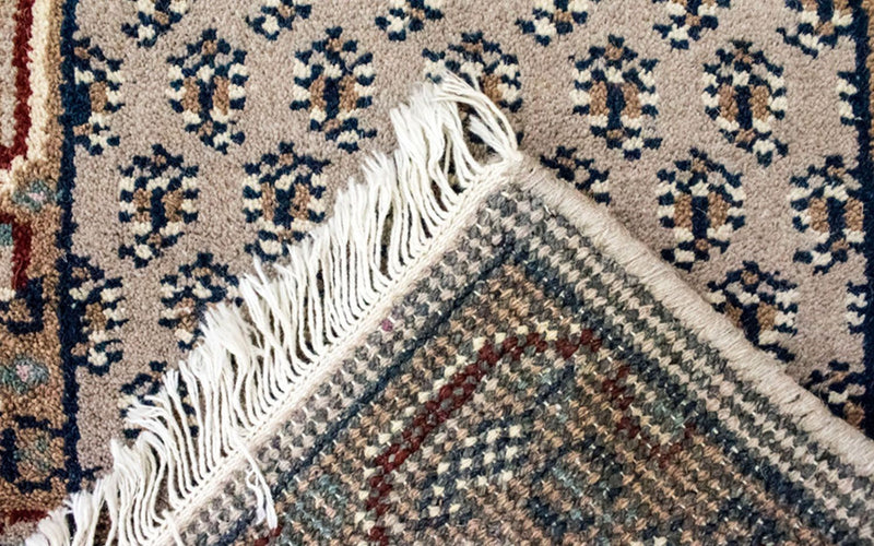 Tapis oriental - 90 x 60 cm - beige