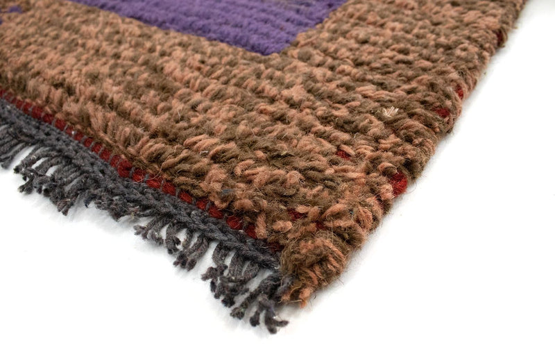 Tapis Népalais - 140 x 70 cm - violet