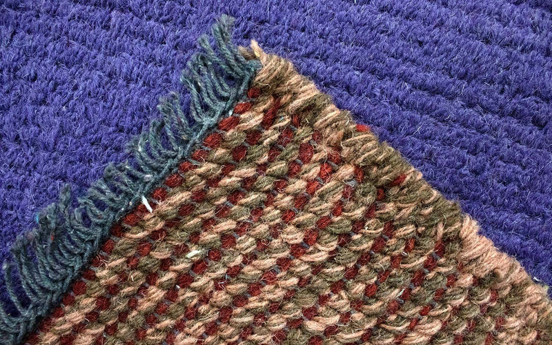 Tapis Népalais - 140 x 70 cm - violet