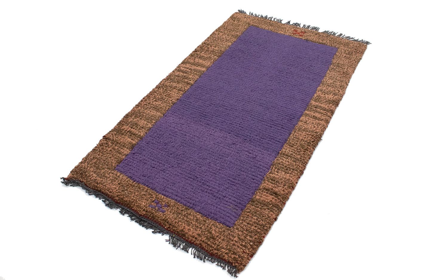 Tapis Népalais - 140 x 70 cm - violet