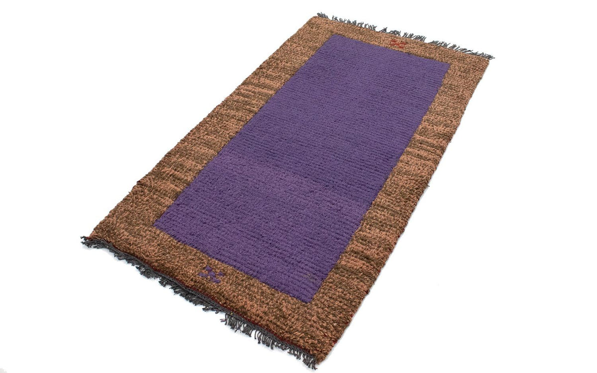 Tapis Népalais - 140 x 70 cm - violet