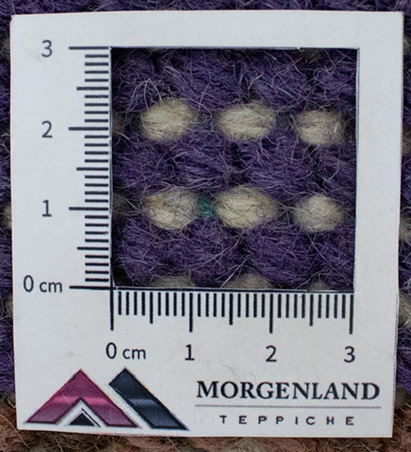 Tapis Népalais - 140 x 70 cm - violet