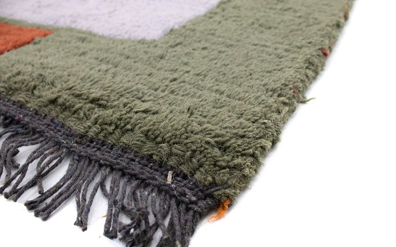 Tapis Népalais - 140 x 70 cm - beige