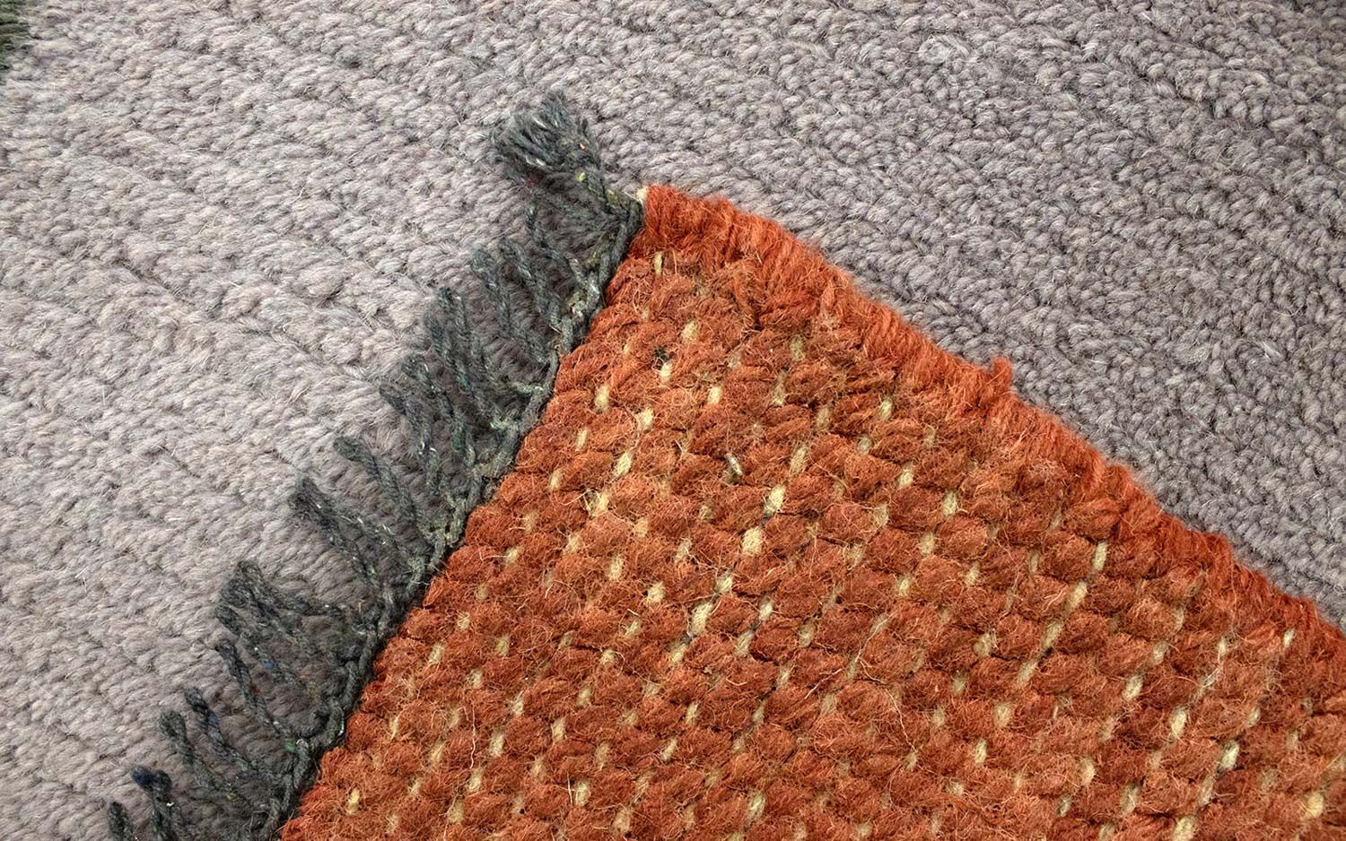Tapis Népalais - 140 x 70 cm - rose