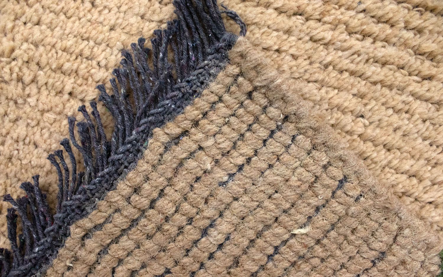 Tapis Népalais - 140 x 70 cm - marron