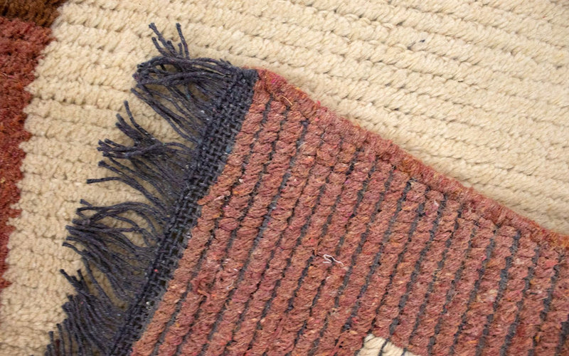 Tapis Népalais - 140 x 70 cm - beige