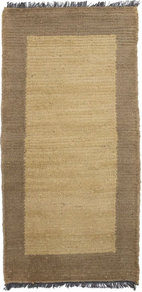 Tapis Népalais - 140 x 70 cm - beige