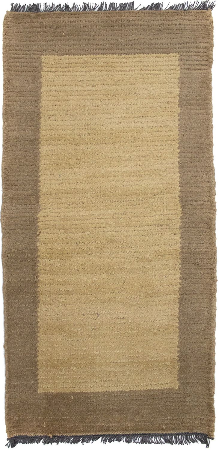 Tapis Népalais - 140 x 70 cm - beige