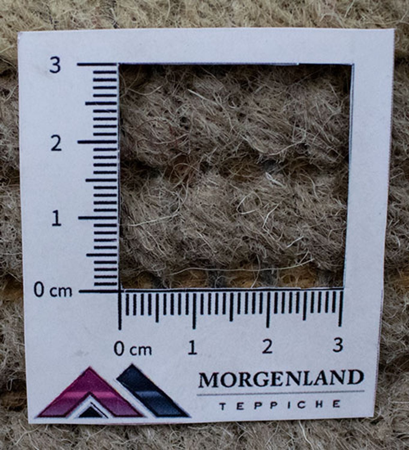 Tapis Népalais - 140 x 70 cm - beige