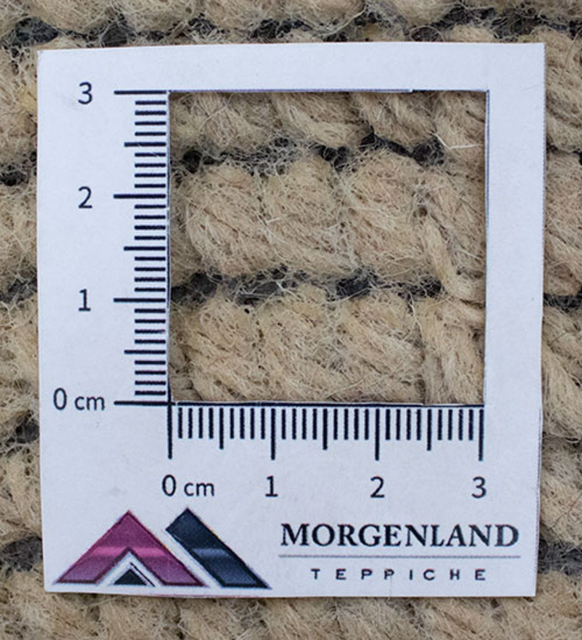 Tapis Népalais - 140 x 70 cm - beige