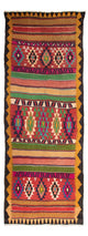 Kilim ancien Tapis 140x355cm