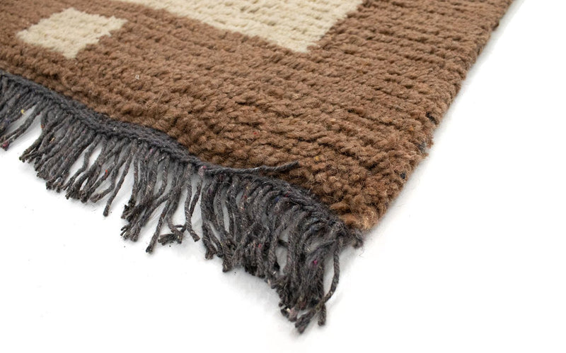 Tapis Népalais - 140 x 70 cm - beige