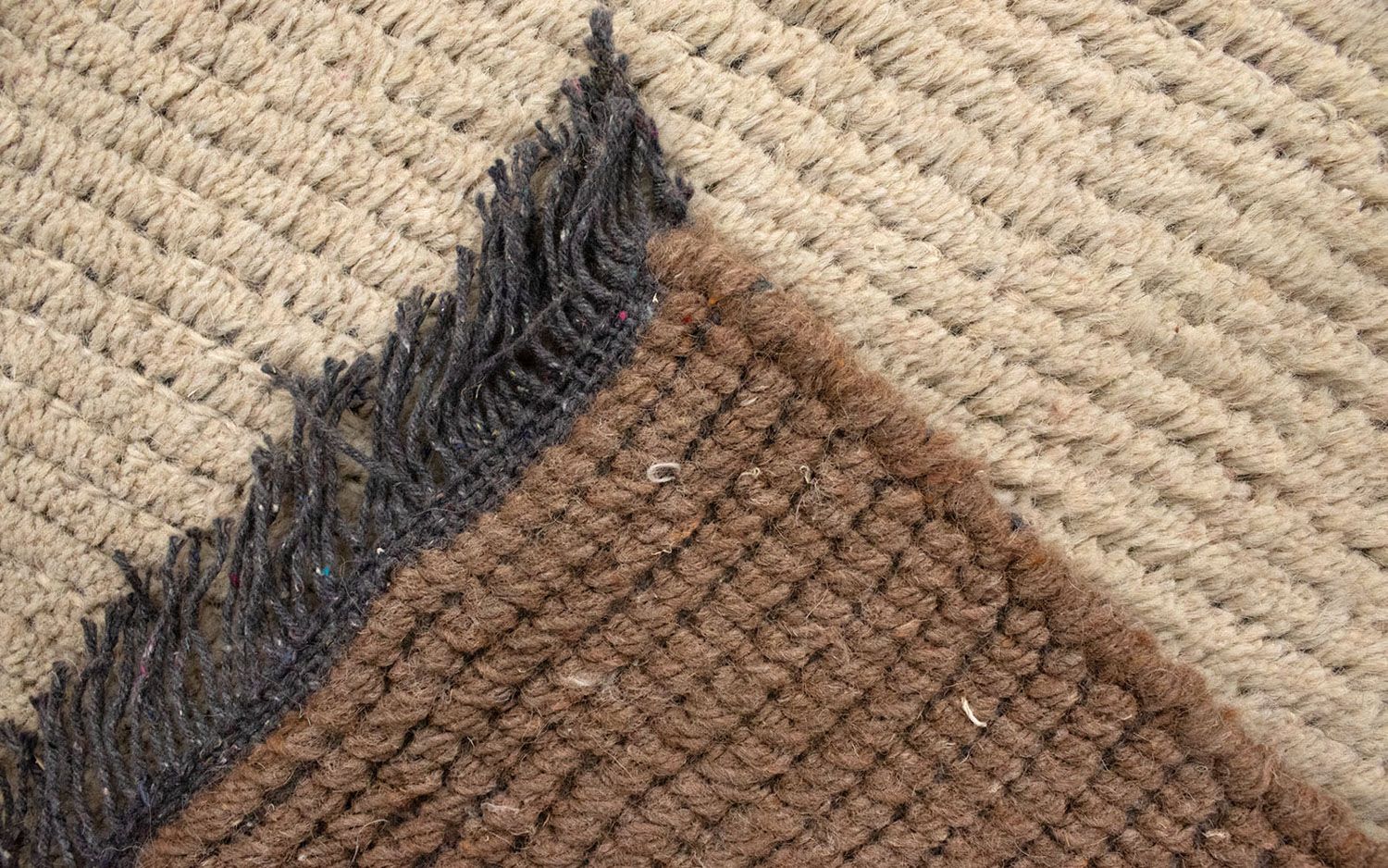 Tapis Népalais - 140 x 70 cm - beige