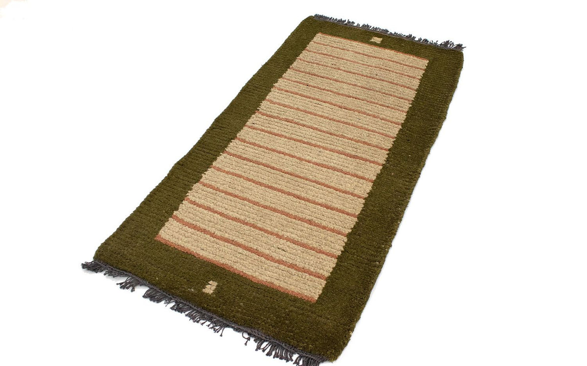 Tapis Népalais - 140 x 70 cm - beige