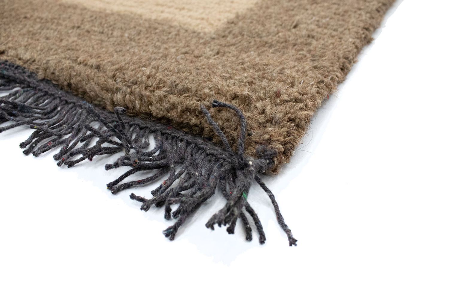 Tapis Népalais - 140 x 70 cm - beige