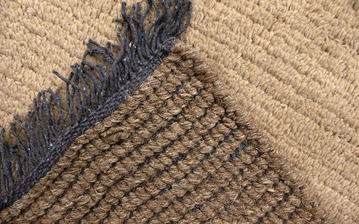 Tapis Népalais - 140 x 70 cm - beige
