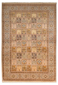 Tapis en soie - Soie du Cachemire - 240 x 157 cm - beige