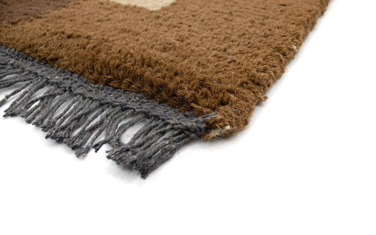 Tapis Népalais - 140 x 70 cm - beige