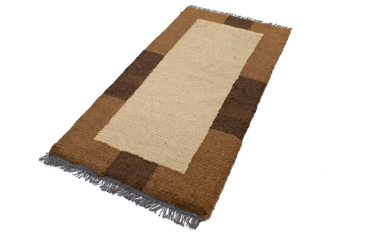 Tapis Népalais - 140 x 70 cm - beige
