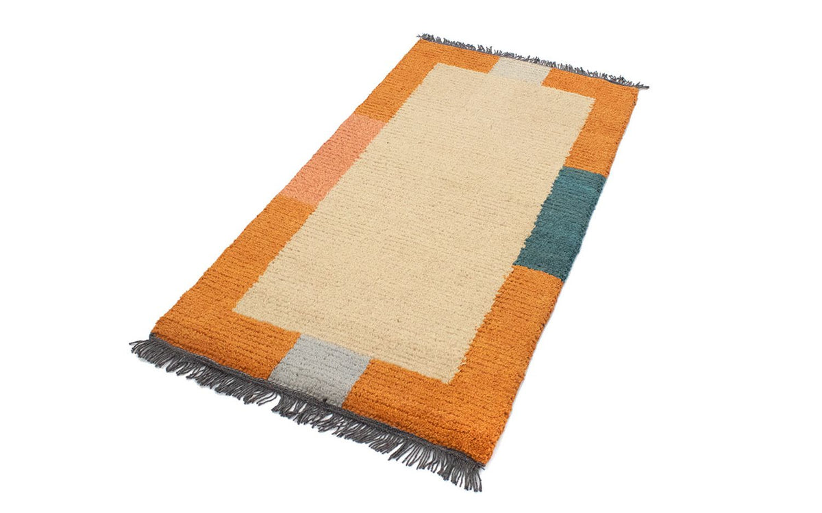 Tapis Népalais - 140 x 70 cm - beige