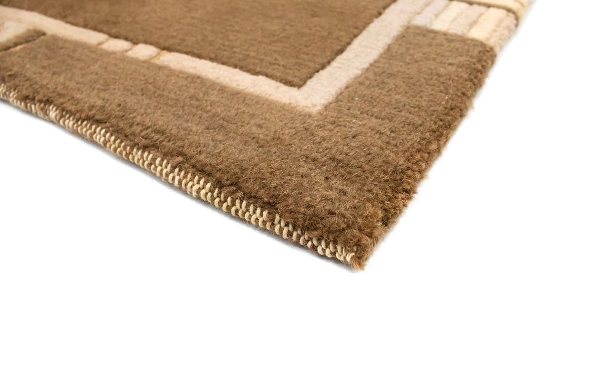 Tapis Népalais - 140 x 70 cm - marron