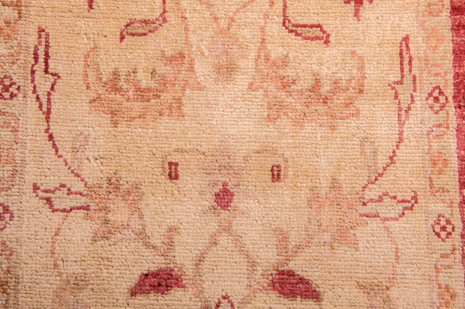 Tapis de couloir Tapis Ziegler - 378 x 76 cm - beige