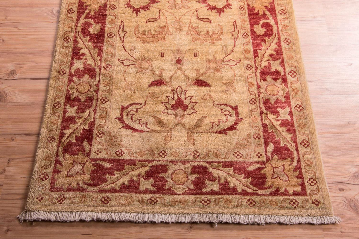 Tapis de couloir Tapis Ziegler - 378 x 76 cm - beige