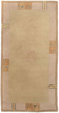 Tapis Népalais - 140 x 70 cm - beige