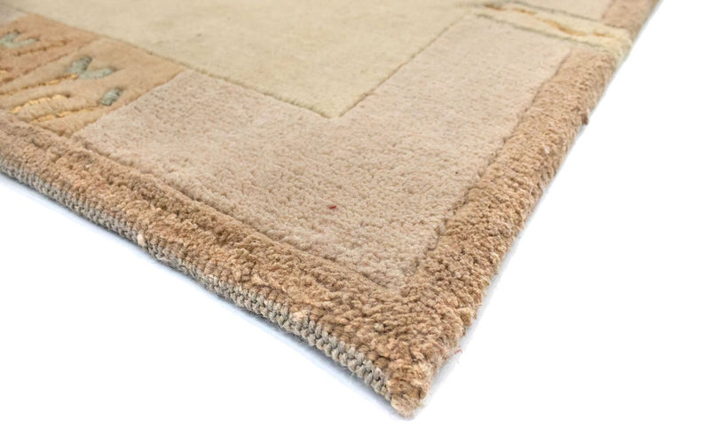 Tapis Népalais - 140 x 70 cm - beige