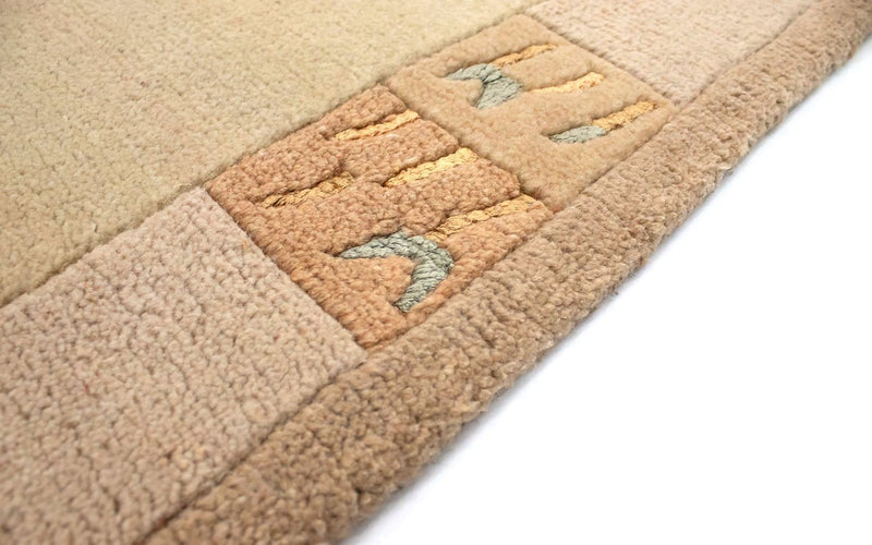 Tapis Népalais - 140 x 70 cm - beige