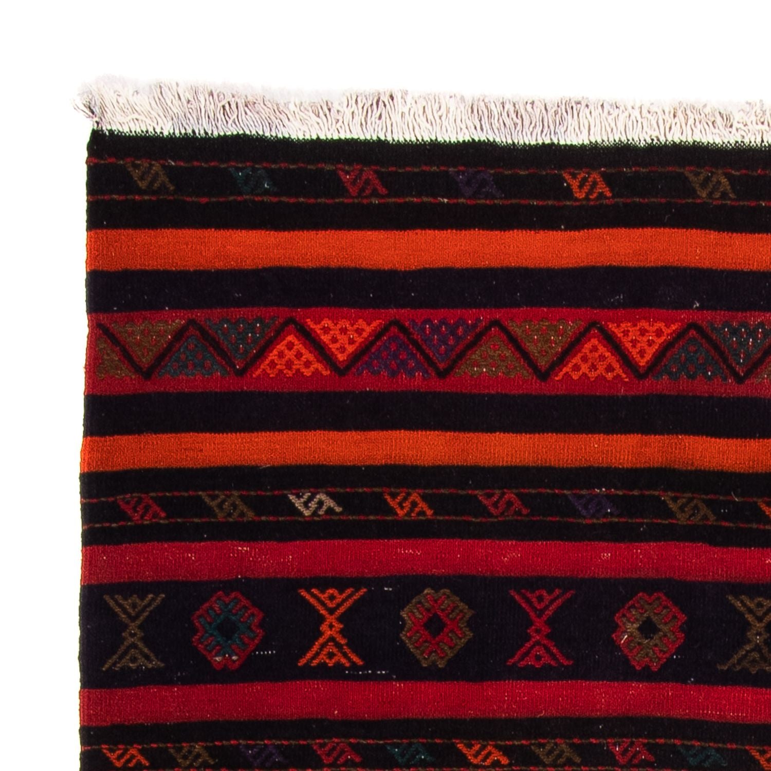 Tapis Kelim - Vieux - 220 x 170 cm - multicolore