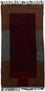 Tapis Népalais - 140 x 70 cm - rouge vin