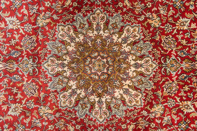 Tapis en soie - Soie du Cachemire - 218 x 156 cm - rouge