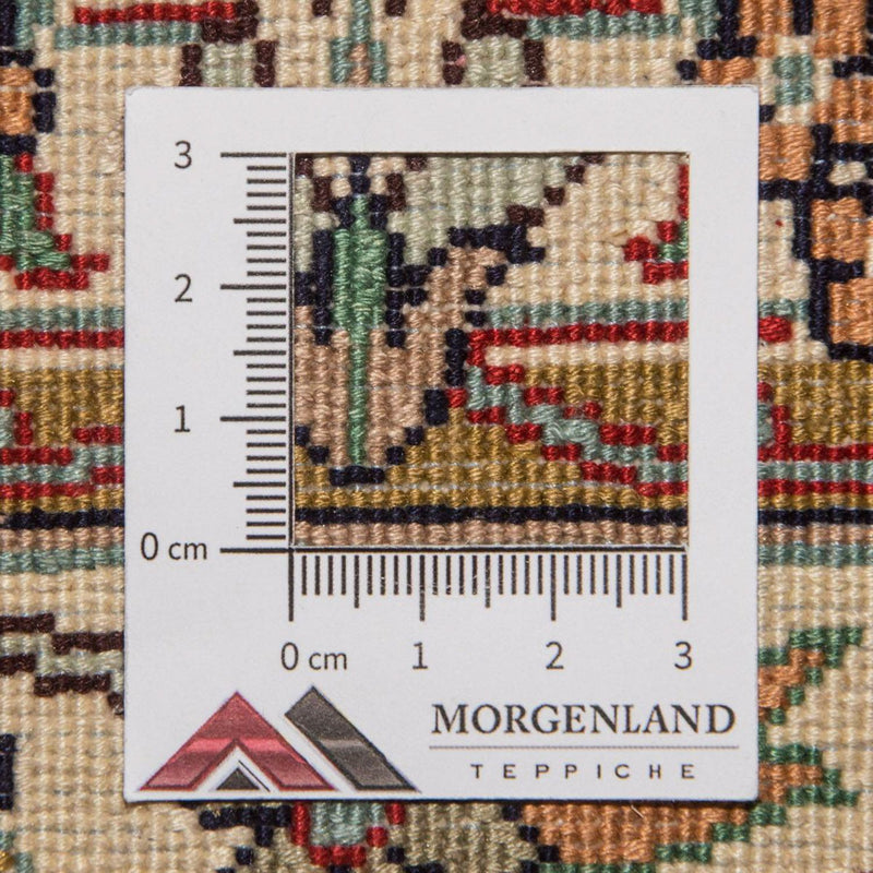 Tapis en soie - Soie du Cachemire - 218 x 156 cm - rouge