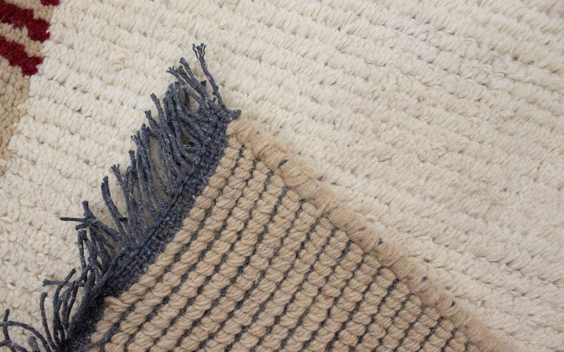 Tapis Népalais - 140 x 70 cm - beige