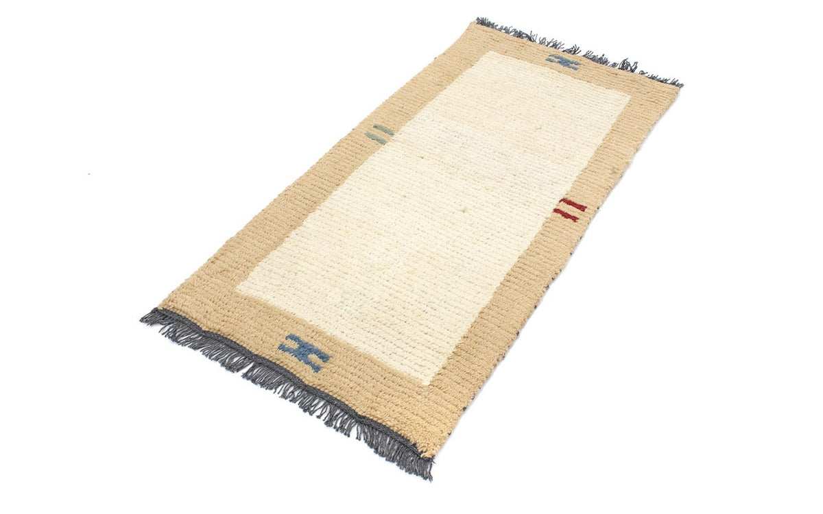 Tapis Népalais - 140 x 70 cm - beige