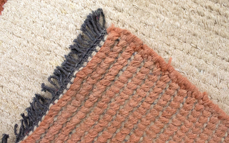 Tapis Népalais - 140 x 70 cm - beige