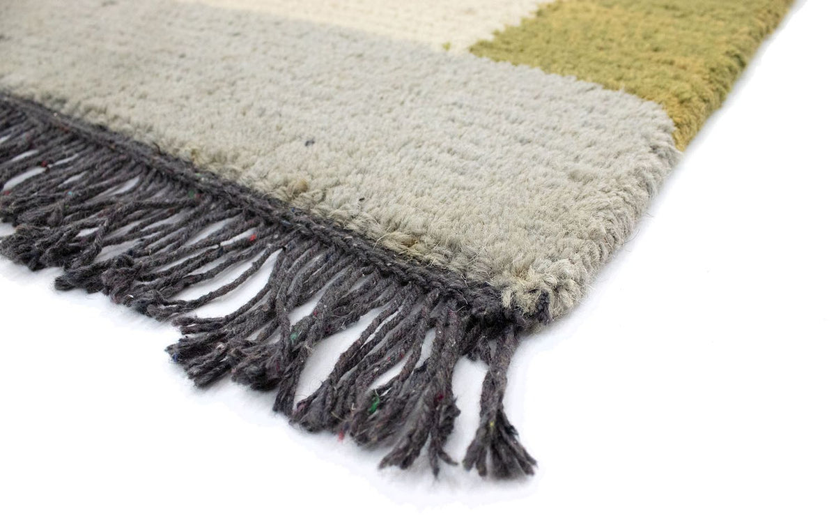 Tapis Népalais - 140 x 70 cm - beige