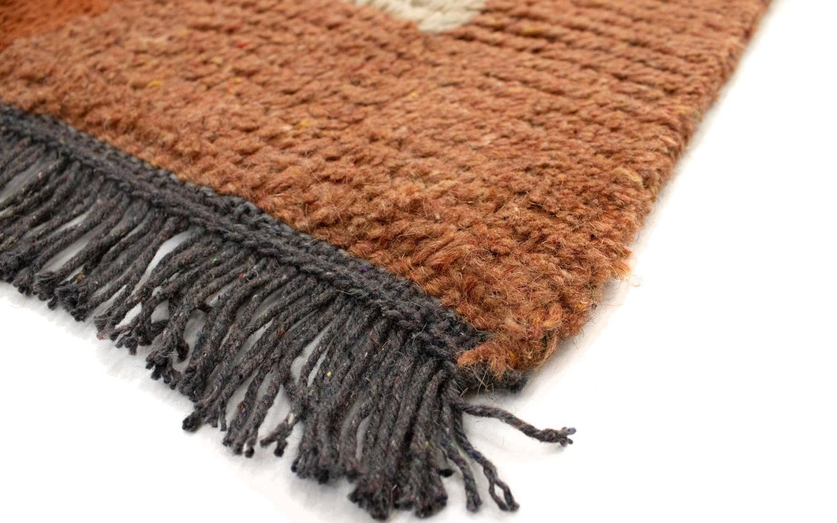 Tapis Népalais - 140 x 70 cm - beige