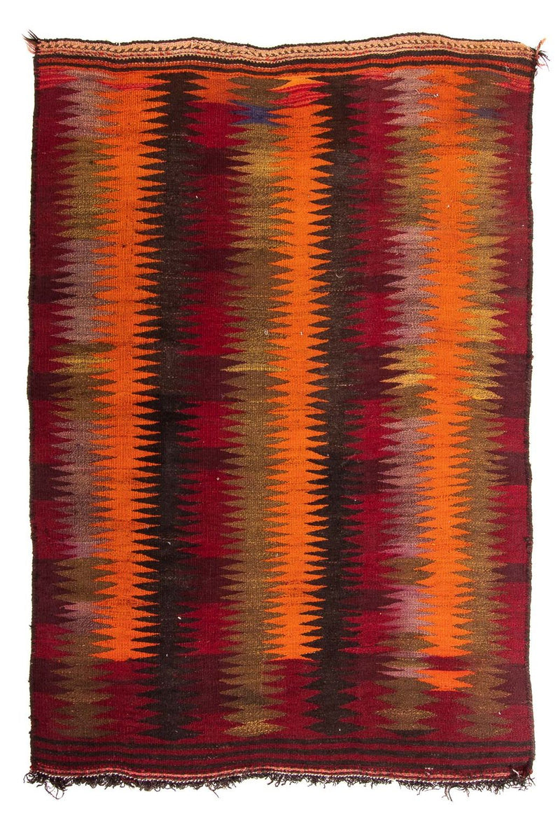 Tapis Kelim - Vieux - 225 x 150 cm - multicolore