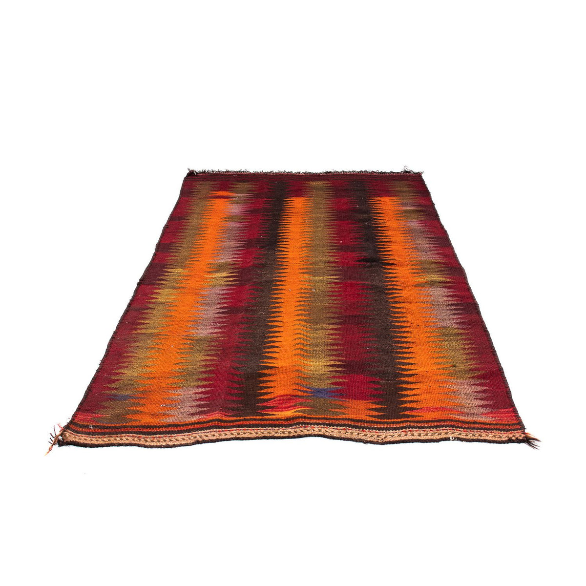 Tapis Kelim - Vieux - 225 x 150 cm - multicolore