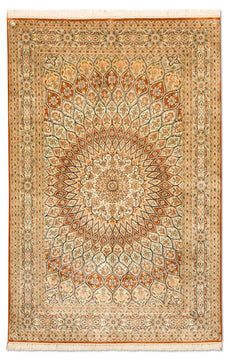Tapis en cachemire et soie