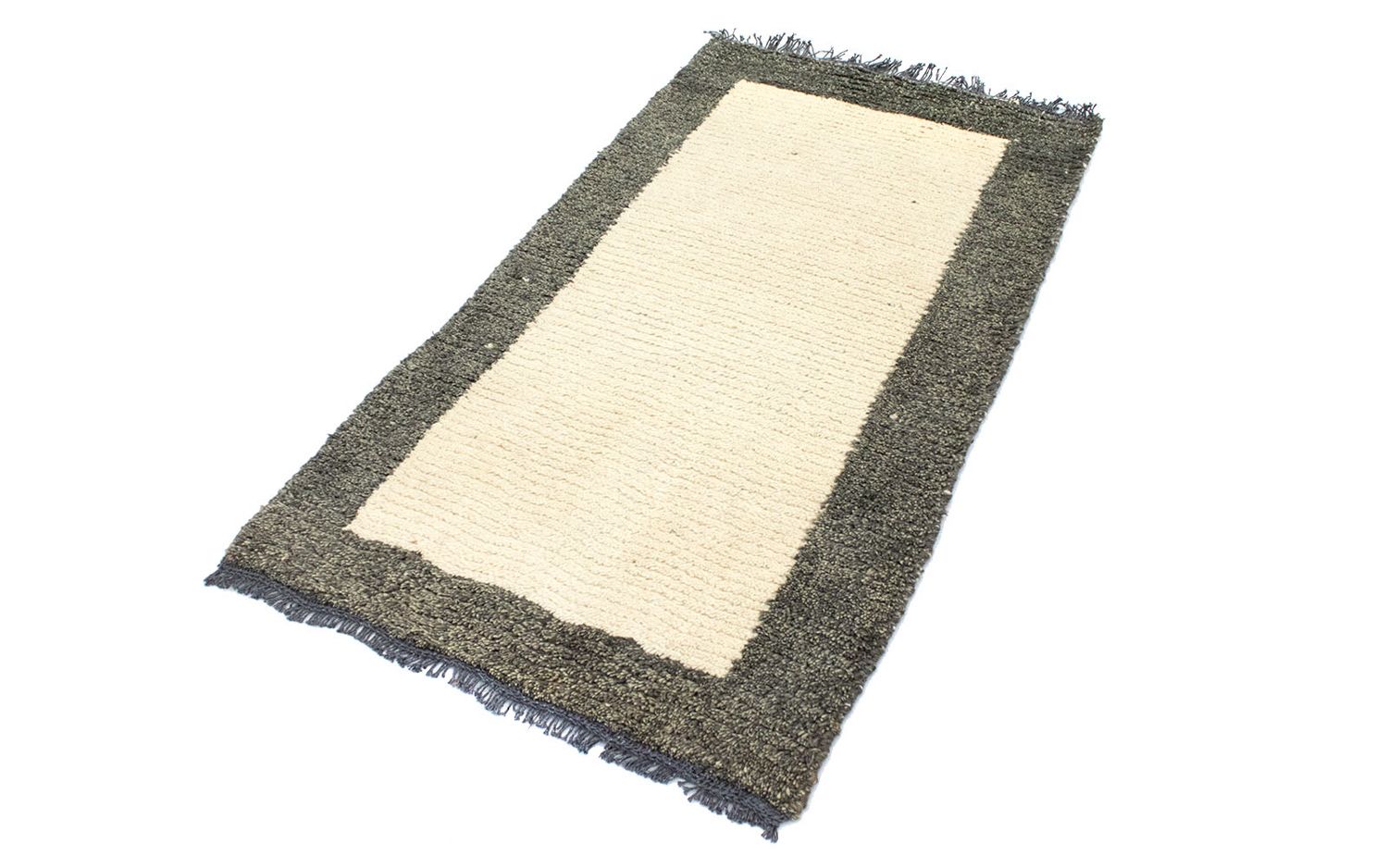 Tapis Népalais - 140 x 70 cm - beige