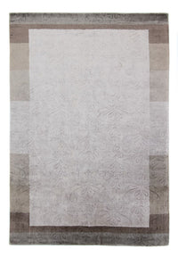 Tapis en laine - 241 x 166 cm - argent