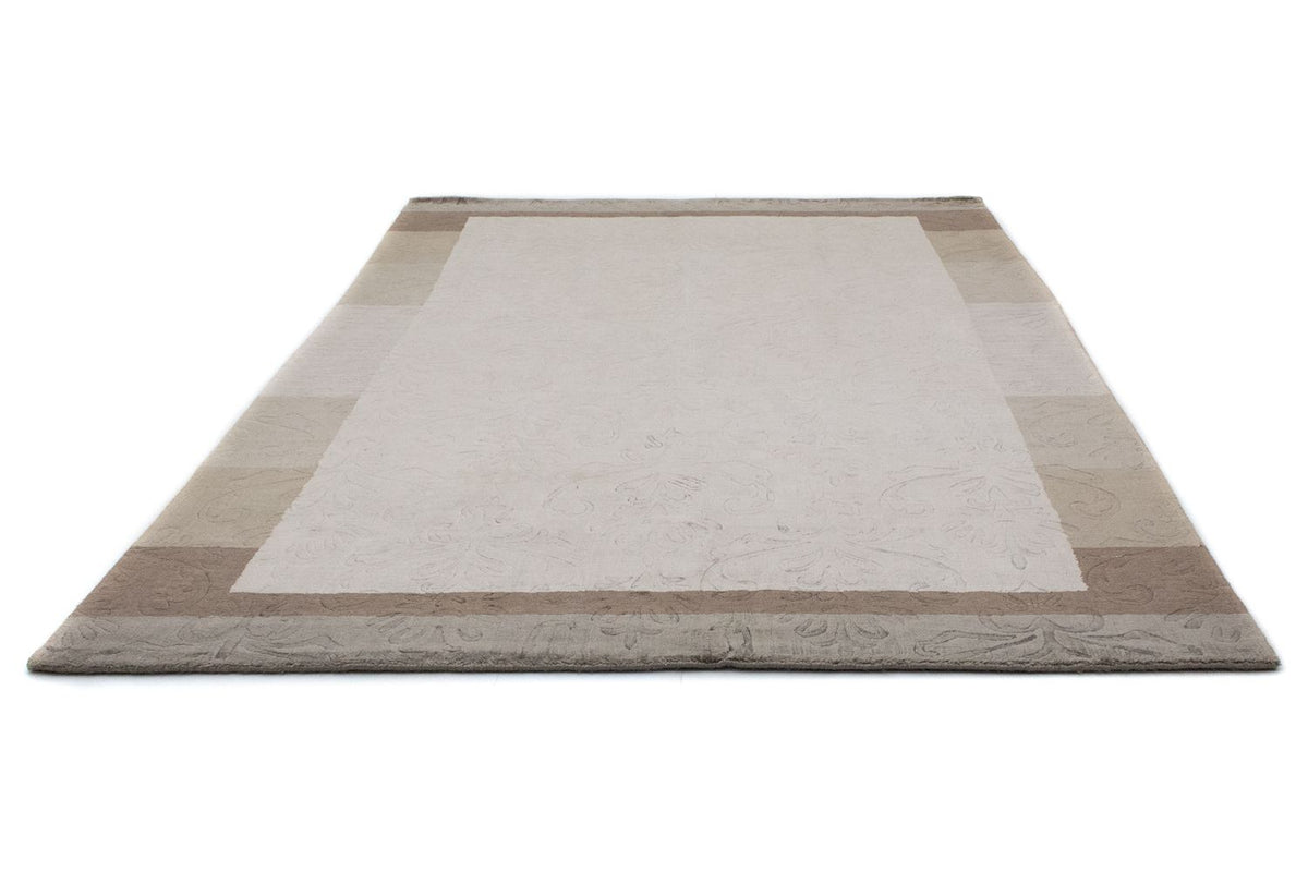 Tapis en laine - 241 x 166 cm - argent
